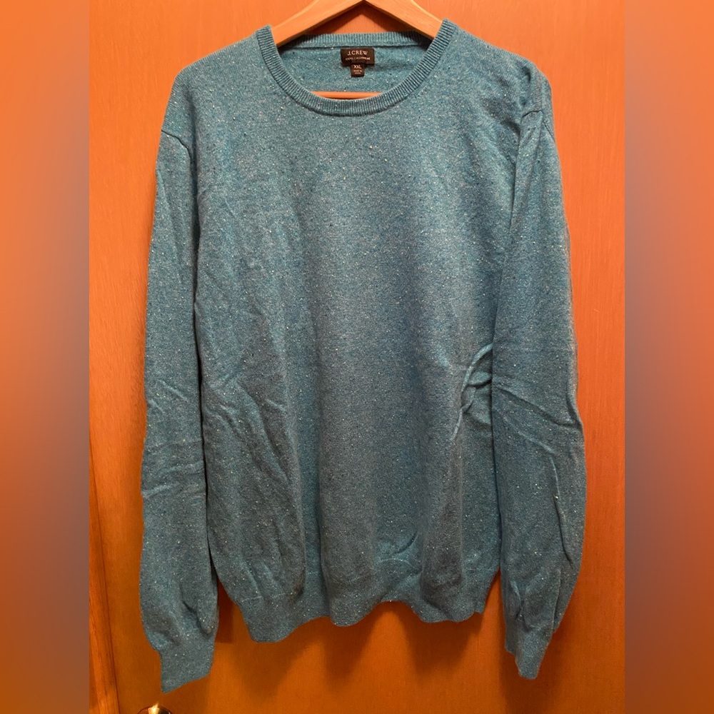 J. Crew men’s crew neck cashmere sweater size XXL